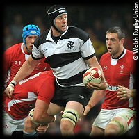 Wales v Barbarians Mark Chisholm